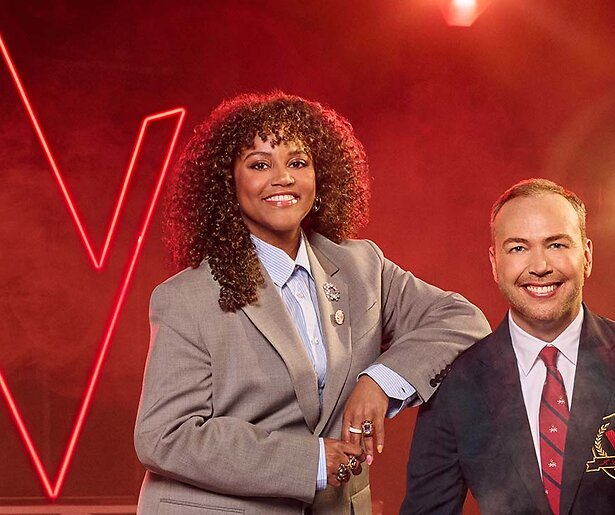 Jamai Loman reageert op 'rare' persfoto van The Voice Kids