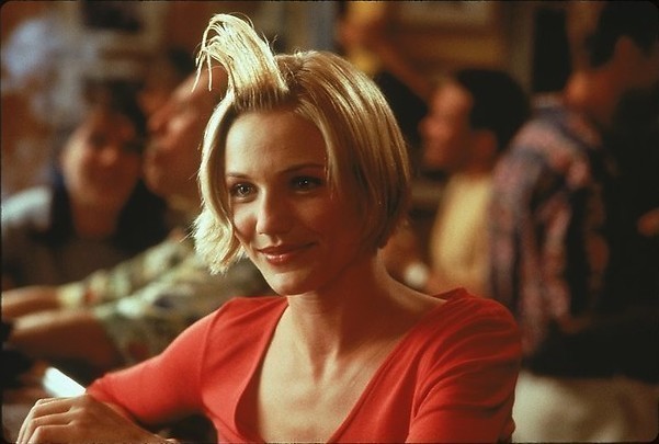 De merkwaardige kuif van Cameron Diaz