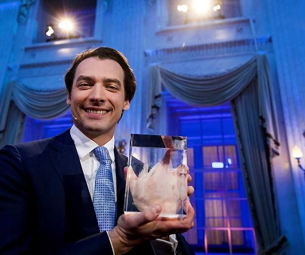 EenVandaag-publiek kroont Thierry Baudet tot Politicus van het Jaar