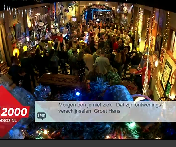 Recordaantal bezoekers Top 2000 Café