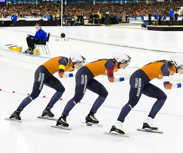 De slotdag van de wereldbekerwedstrijden in Milwaukee staat in het teken van teamonderdelen