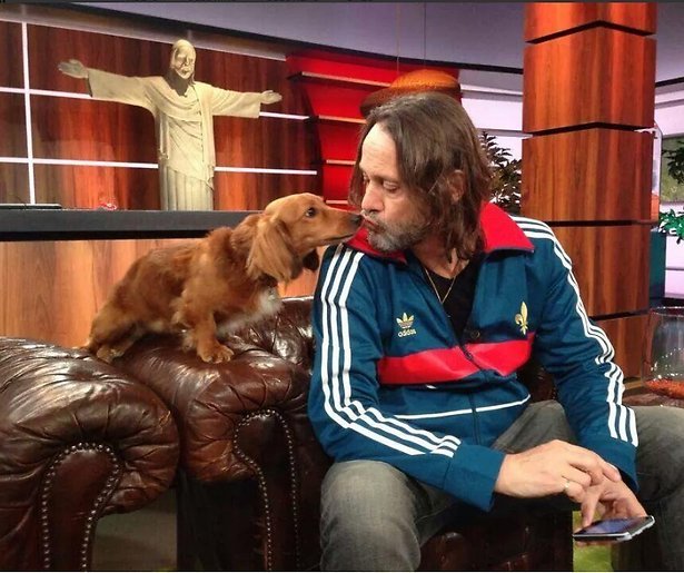 Teckel Messi favoriete gast bij Studio France