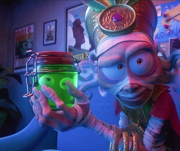 Archeoloog Ted laat een eeuwenoude vloek los in Ted & de magische smaragd