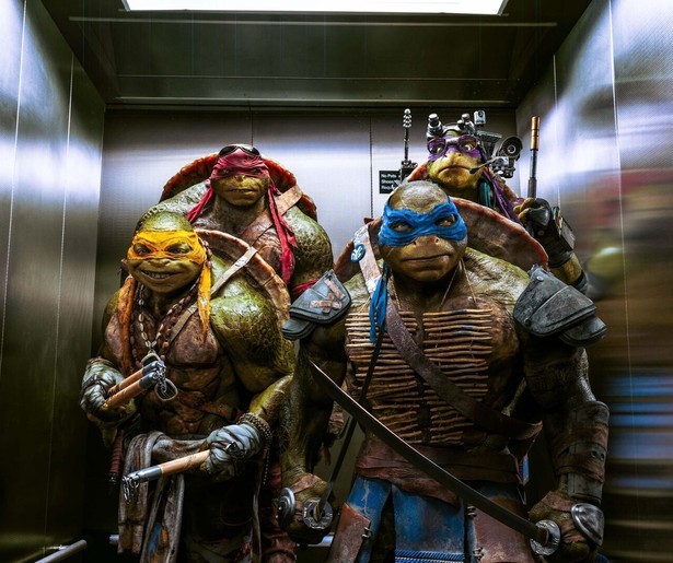 De Teenage Mutant Ninja Turtles redden New York