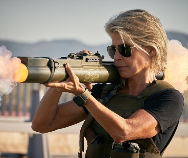Linda Hamilton heeft in Terminator: Dark Fate nog een appeltje te schillen met de Terminators