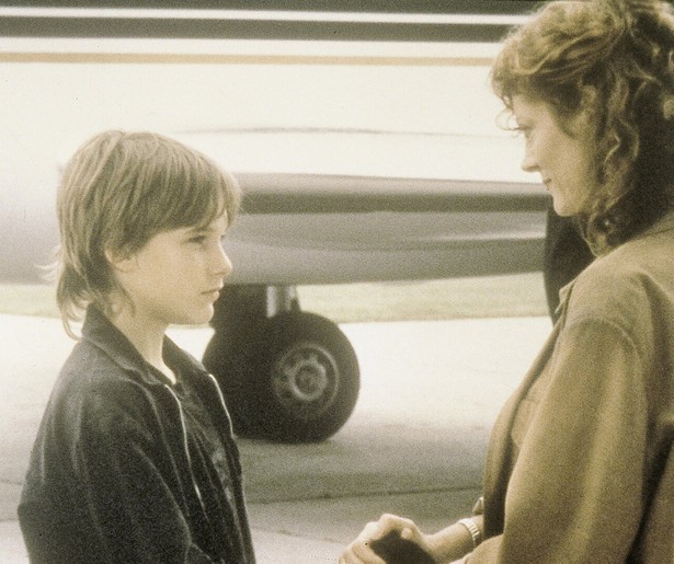 Susan Sarandon helpt een tiener in The Client