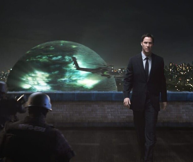 Keanu Reeves komt naar de aarde met een belangrijke boodschap in The Day the Earth Stood Still