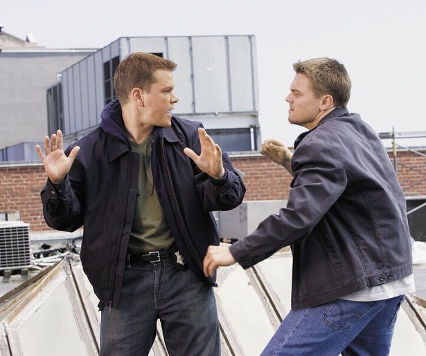 Matt Damon en Leonardo DiCaprio bespieden elkaar in The Departed