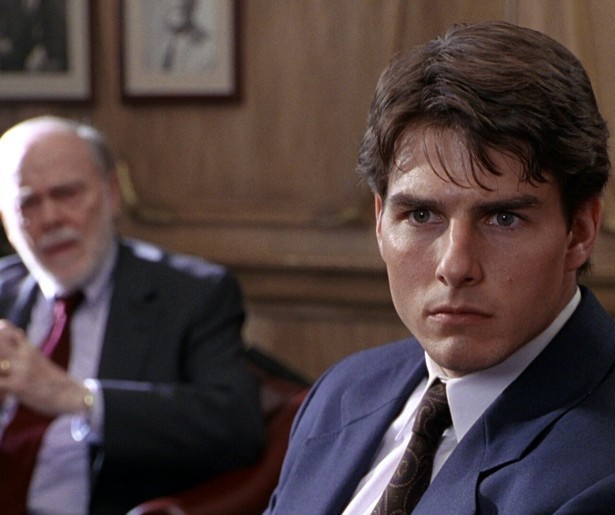 Tom Cruise is een topadvocaat in spe in The Firm