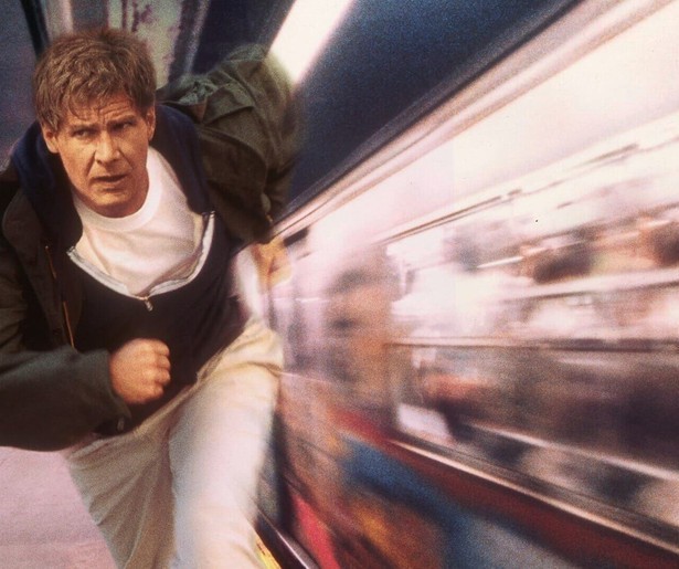 Harrison Ford gaat er vandoor in de actiethriller The Fugitive 