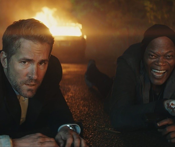 Samuel L. Jackson en Ryan Reynolds kunnen elkaar niet uitstaan in The Hitman's Bodyguard