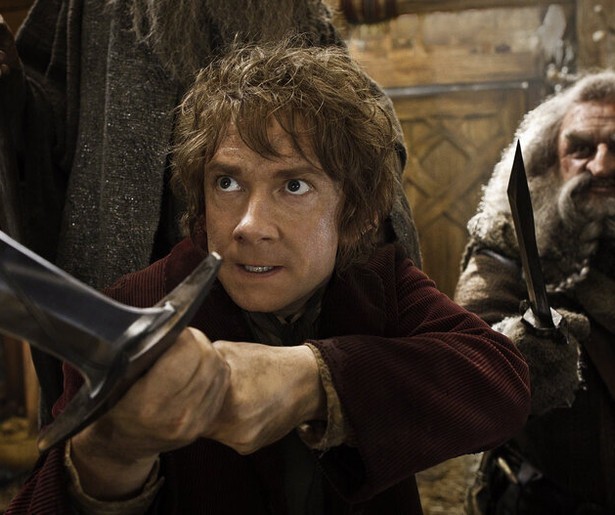 Benedict Cumberbatch is in The Hobbit een draak