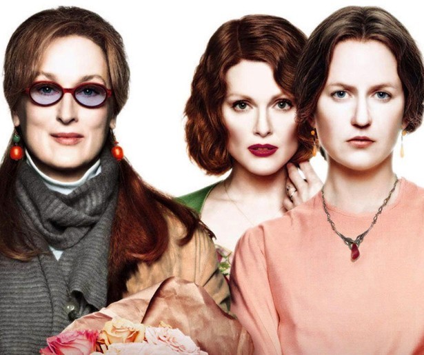 Nicole Kidman, Julianne Moore, Meryl Streep en Mrs. Dalloway in The Hours