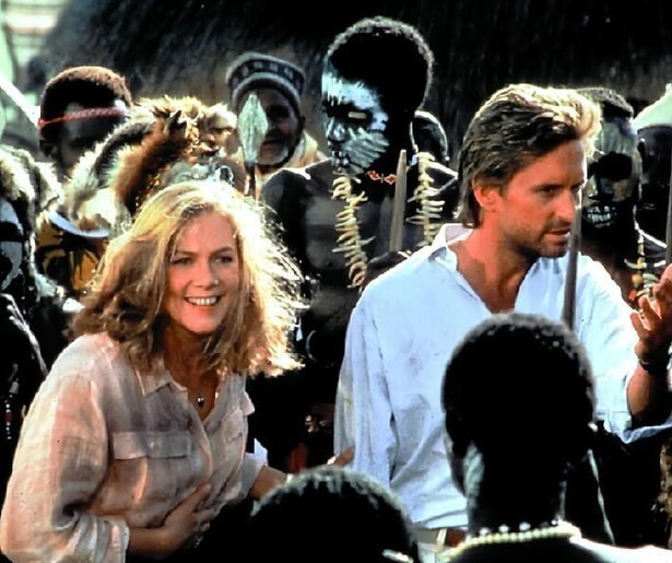 Kathleen Turner en Michael Douglas beleven weer nieuwe avonturen in The Jewel of the Nile