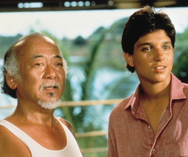 Pat Morita gaat terug naar Japan in The Karate Kid Part II