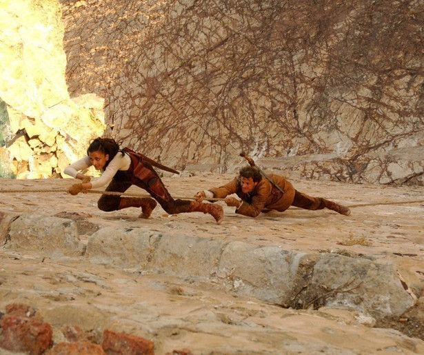 Colin Firth kruipt in de rol van een Romeinse bevelhebber in The Last Legion