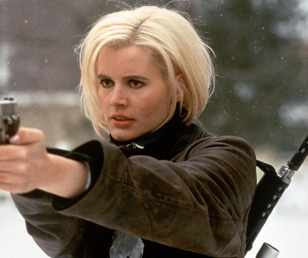 Geena Davis heeft last van geheugenverlies in The Long Kiss Goodnight