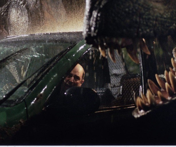 Dinosaurussen jagen opnieuw op Jeff Goldblum in The Lost World: Jurassic Park