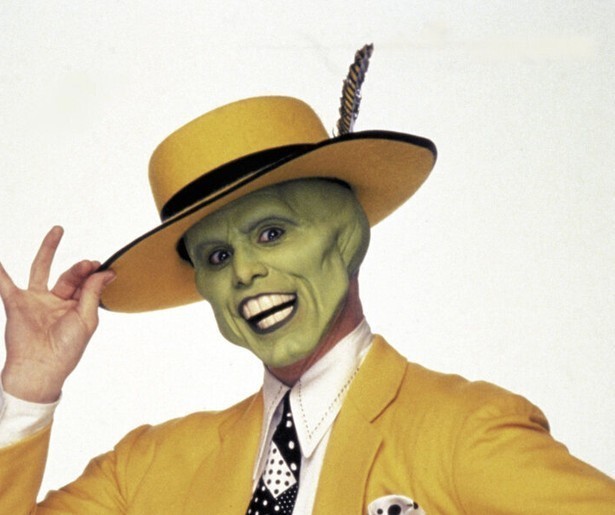 Jim Carrey ziet groen van zelfvertrouwen in The Mask