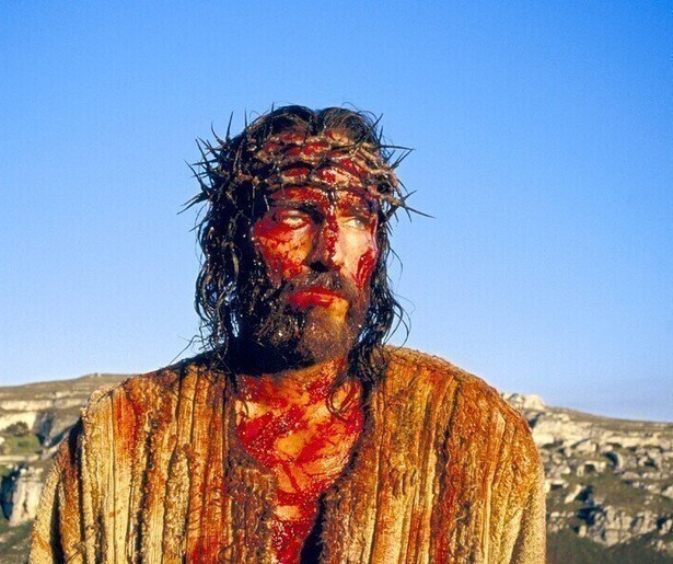 Het lijden van Jezus te zien in The Passion of the Christ