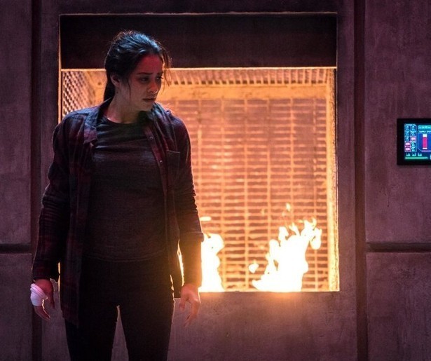 Demon of hallucinatie in The Possession of Hannah Grace