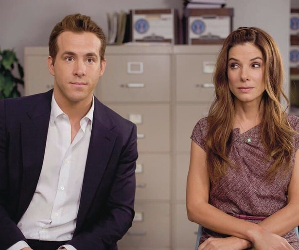 Ryan Gosling moet verplicht trouwen met Sandra Bullock in The Proposal