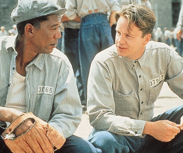 Tim Robbins zoekt hoop achter de tralies in The Shawshank Redemption