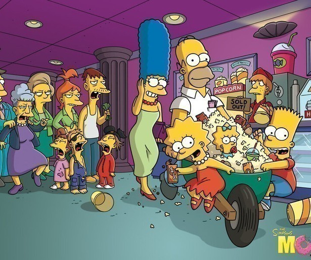 Homer zorgt voor heibel in The Simpsons Movie