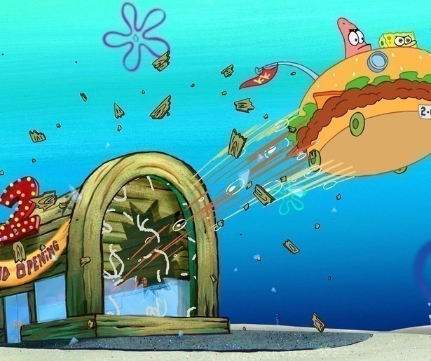 SpongeBob gaat op avontuur in The Spongebob SquarePants Movie