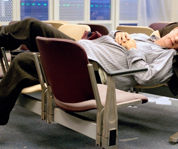 Tom Hanks komt vast te zitten op het vliegveld in The Terminal