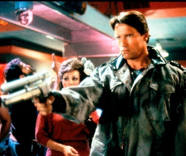 Arnold Schwarzenegger gaat terug in de tijd om te doden in The Terminator