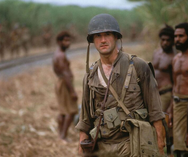 Wie weet de oorlog in The Thin Red Line te overleven?