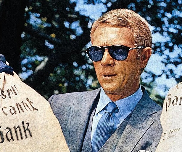 Faye Dunaway gaat achter Steve McQueen aan in The Thomas Crown Affair