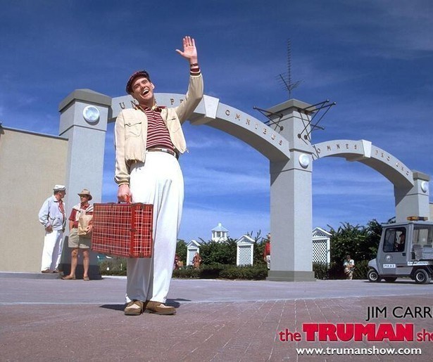 Jim Carrey woont in een soap