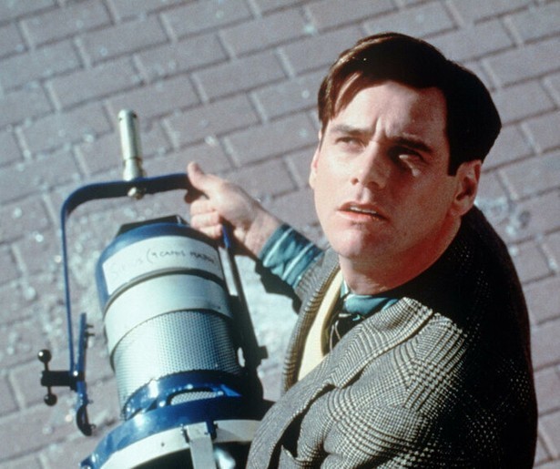 Jim Carrey woont in een soap in The Truman Show