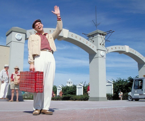 Jim Carrey woont in een soap in tragikomedie The Truman Show