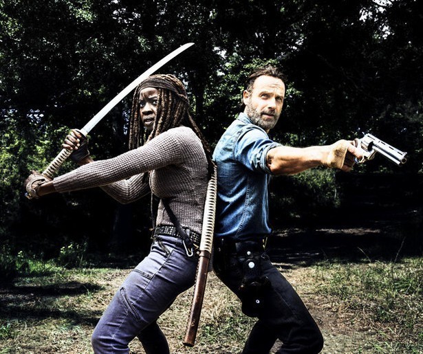 The walking dead werkt naar het einde toe