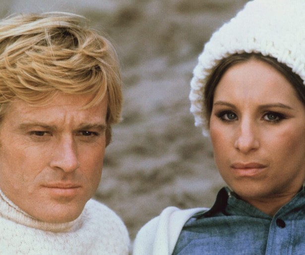 Barbra Streisand is teleurgesteld in Robert Redford in The Way We Were