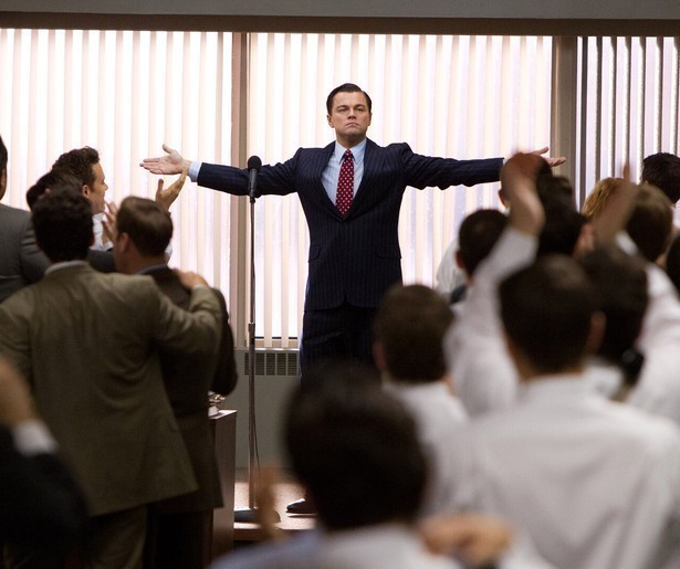 Leonardo DiCaprio bedondert de boel in The Wolf of Wall Street