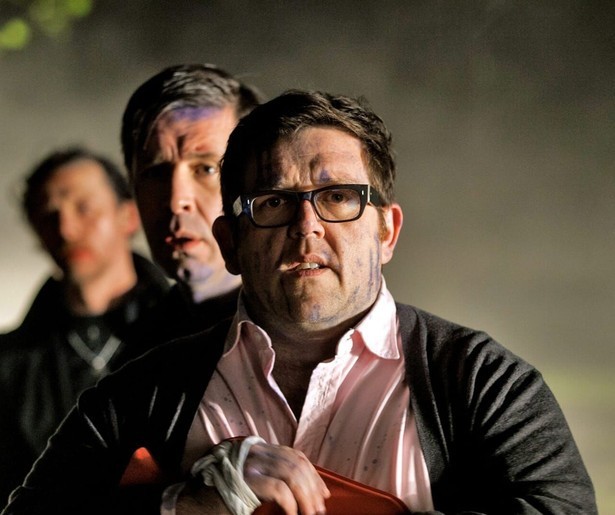 De vrienden uit The World's End weten niet wat ze meemaken