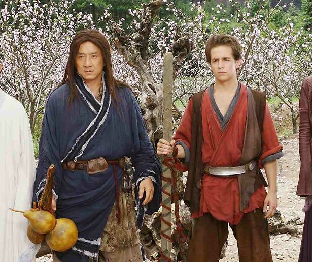Michael Angarano kan in The Forbidden Kingdom rekenen op Jet Li en Jackie Chan 