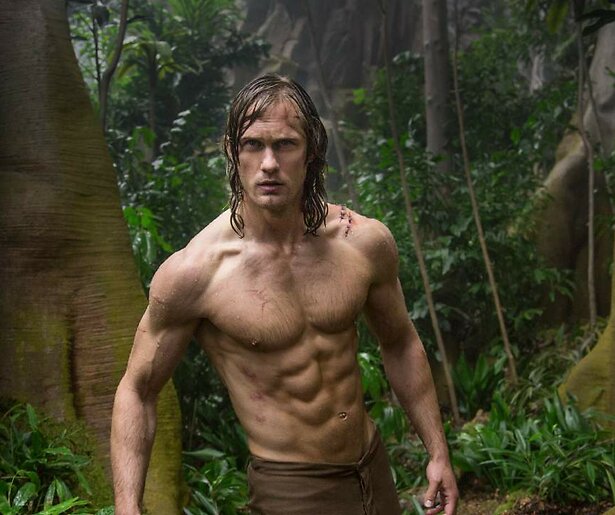 Alexander Skarsgård slingert door de jungle in actie-avonturenfilm The Legend of Tarzan