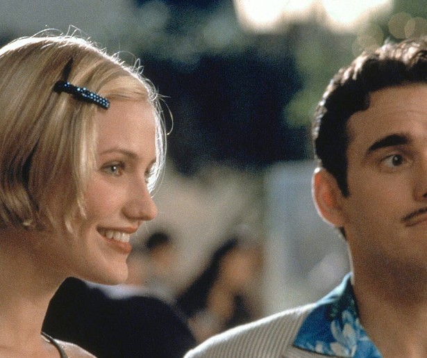 Twee mannen vechten om het hart van Cameron Diaz in There's Something About Mary