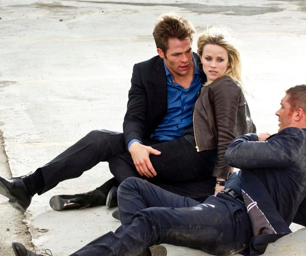 Chris Pine en Tom Hardy in de strijd om Reese Witherspoon in This Means War