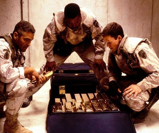 George Clooney, Mark Wahlberg en Ice Cube gaan op zoek naar goud in Three Kings