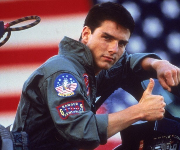 Stuntvliegen met Tom Cruise in actiefilm Top Gun