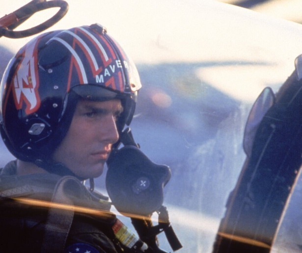 Stuntvliegen met Tom Cruise in Amerikaanse actiefilm Top Gun