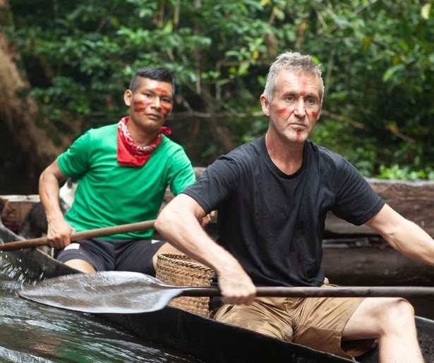 Bruce Parry gaat in Tribe with Bruce Parry diep de Colombiaanse jungle in 