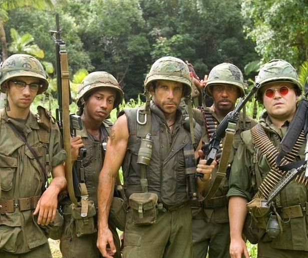 Jack Black vecht voor zijn leven in Tropic Thunder