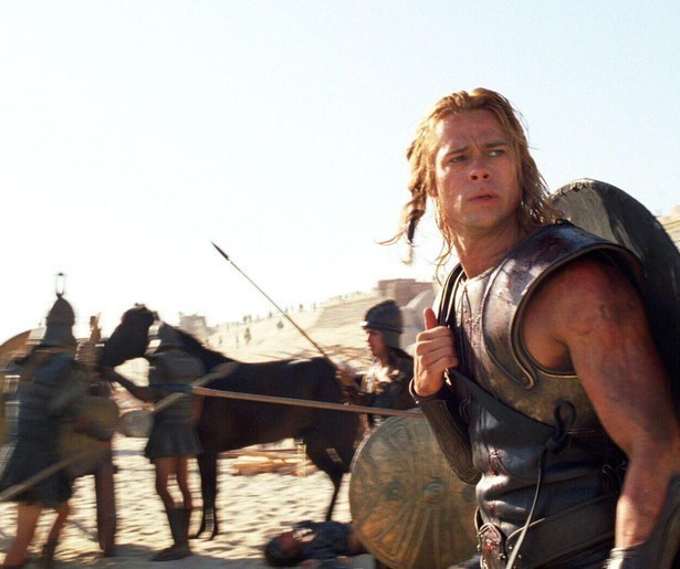 Brad Pitt vecht als een ware legende in Troy